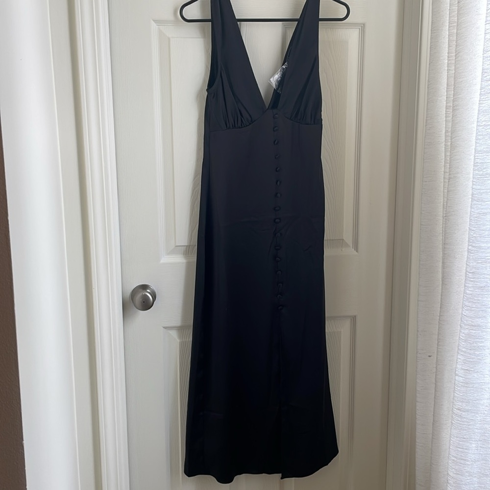 ASOS SATIN MIDI DRESS - Picture 5 of 7